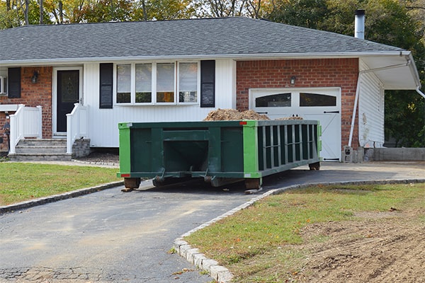 some residential dumpsters have restrictions on hazardous materials or certain electronics